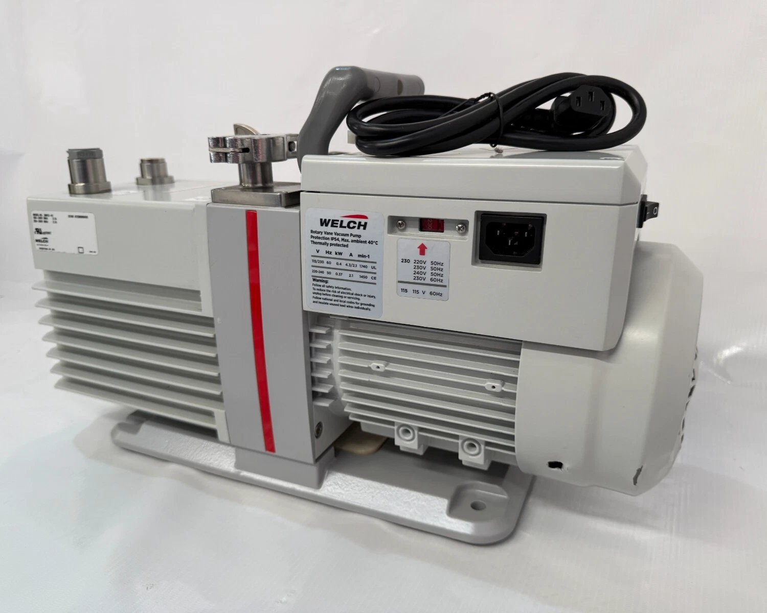 WELCH CRV PRO 8 VACUUM PUMP 3081X-01